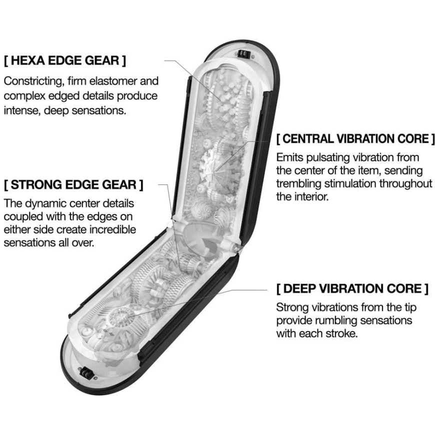Tenga Flip Zero Gravity Черный Electr – 4