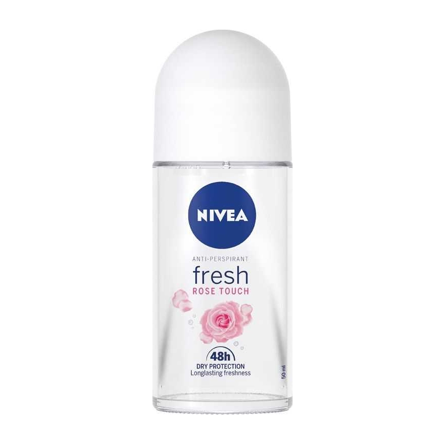 Nivea Nivea Rose Touch 48H Fresh antiperspirant in a roll-on 50ml