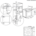 Electrolux LOX8P87WZ духовка 72 L 3490 W Черный Electrolux LOX8P87WZ духовка 72 L 3490 W Черный