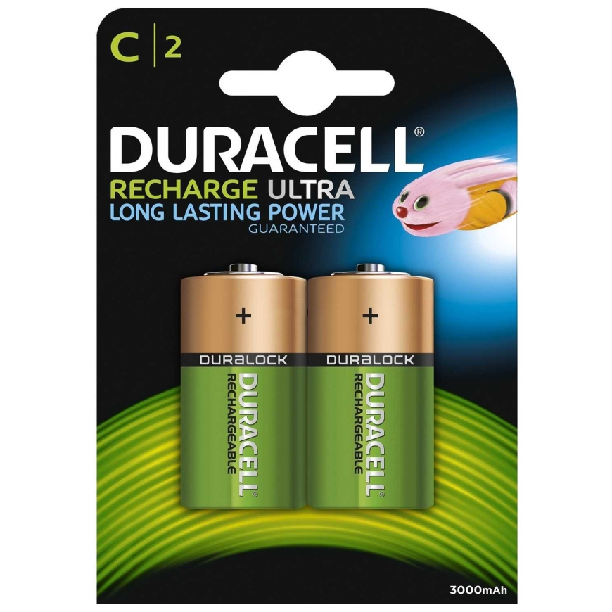 Duracell Akumuliatorius Mėlyna+ C / R14 2200mAh 2 vnt.