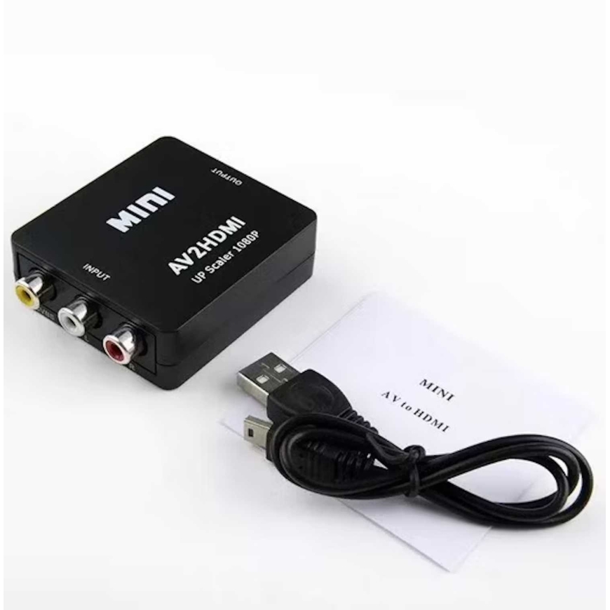 Riff HD video muundur RCA-st HDMI-ks Full HD 1080p
