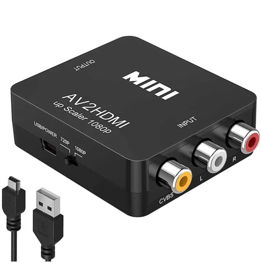 Riff HD vaizdo keitiklis iš RCA į HDMI Full HD 1080p – 2