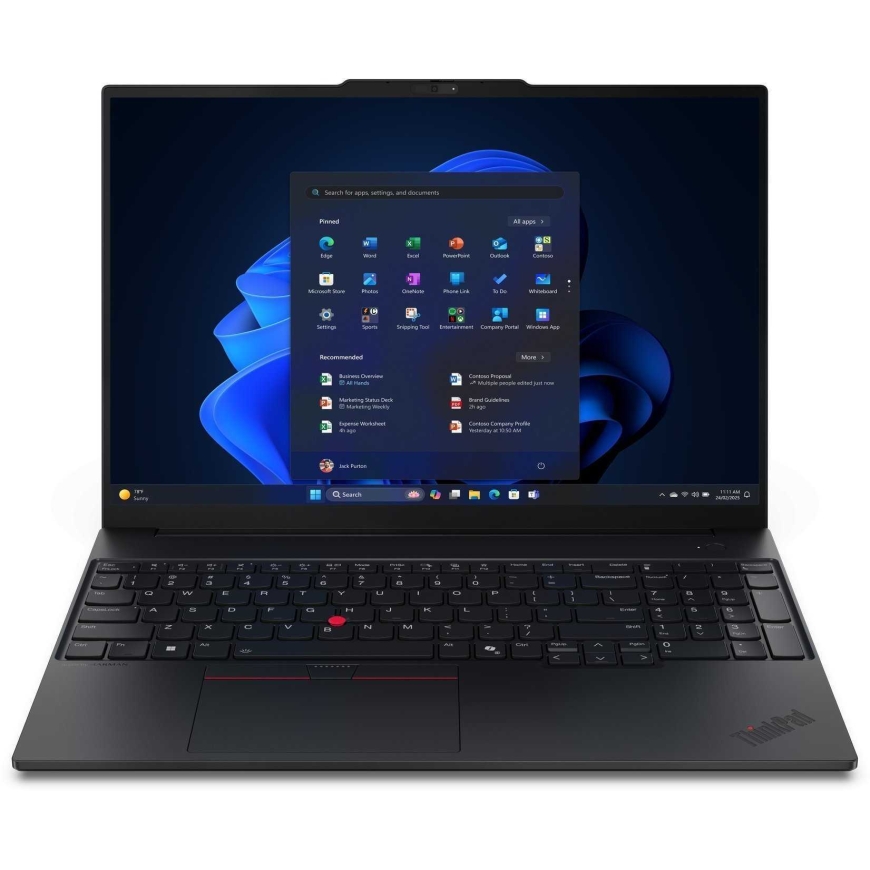 Lenovo ThinkPad E16 G3 16 FHD+ IPS 220 16GB 512SSD EN W11Pro Black 21ST