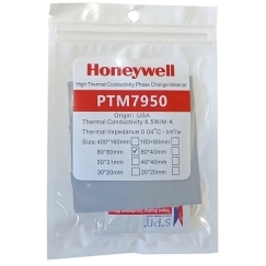 Heating mat - Honeywell PTM7950 8.5 W/m·K, 0-125°C