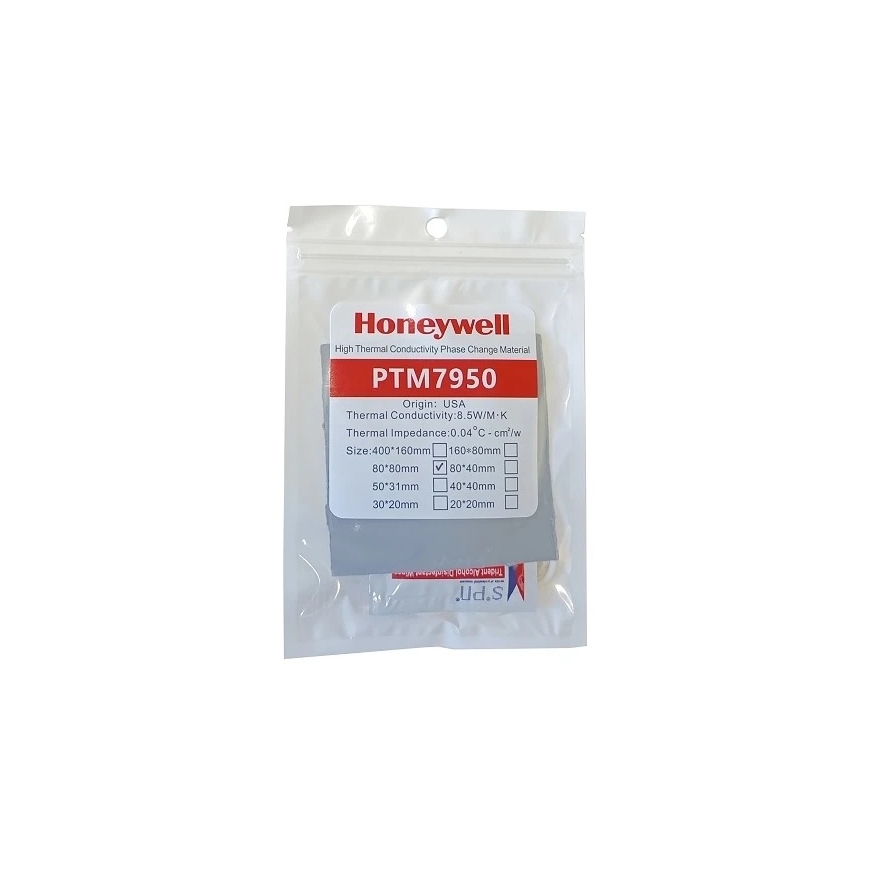 Lämmitysmatto - Honeywell PTM7950 8.5 W/m·K, 0-125°C