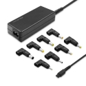 Qoltec Universal power adapter for laptop 45W (51527) Black Qoltec Universal power adapter for laptop 45W (51527) Black