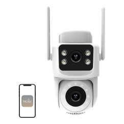 MOES WCM-Q29 8MP Kaksoislinsa Wi-Fi IP-kamera