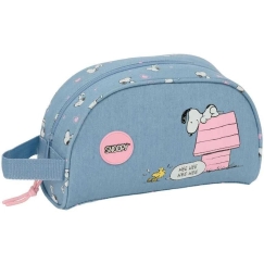 Safta Peanuts Snoopy pielāgojama kosmētikas soma