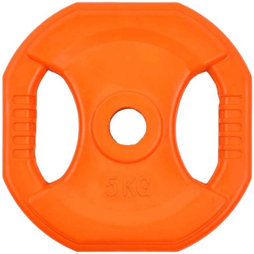 Insportline Kvadratinis Guminis Svorio Diskas 5 kg