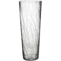 Mondex Since 1986 SERENITE Vase 15x40cm conical cracked glass Mondex Since 1986 SERENITE Vase 15x40cm conical cracked glass
