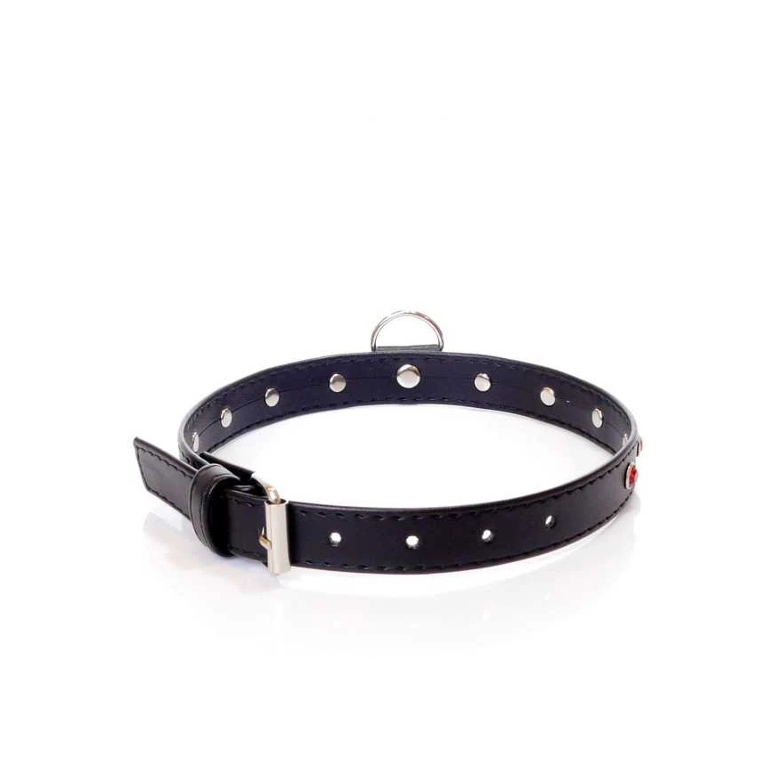 Fetish B Series Bdsm bondage dominantinė apykaklė 2cm, raudona oda – 2