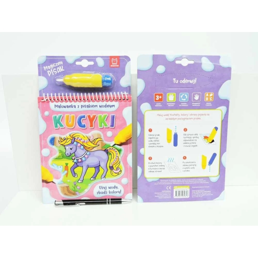 Aksjomat Axiom Painting with Water-based Marker Ponies 69816 – 2