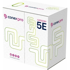 Conexpro UTP cable economy, CAT5e, PVC, 24 AWG, 305m, gray