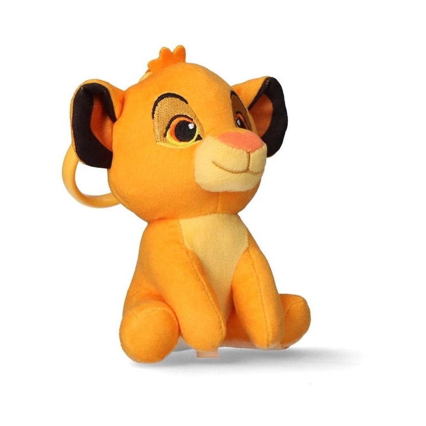 CERDÁ Disney Lõvi Kuningas Simba 3D Plüüškujuvik Konksuga, Koti Dekoor 13 cm – 3