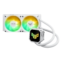 ASUS TUF GAMING LC III 240 ARGB WHT Procesorius Universalusis skystinis aušintuvas 12 cm Balta ASUS TUF GAMING LC III 240 ARGB WHT Procesorius Universalusis skystinis aušintuvas 12 cm Balta