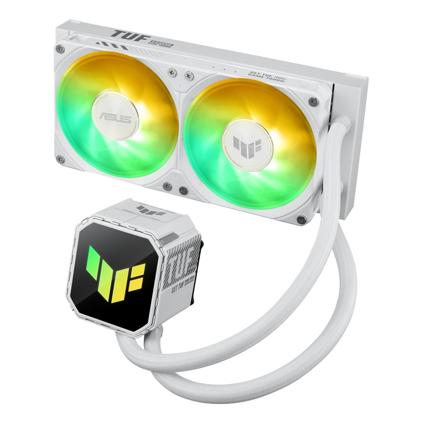 ASUS TUF GAMING LC III 240 ARGB WHT Suoritin All-in-one-nesteenjäähdytin 12 cm Valkoinen – 4
