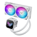 ASUS TUF GAMING LC III 240 ARGB WHT Suoritin All-in-one-nesteenjäähdytin 12 cm Valkoinen ASUS TUF GAMING LC III 240 ARGB WHT Suoritin All-in-one-nesteenjäähdytin 12 cm Valkoinen
