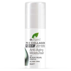 Dr.Organic Dr. organic PRO COLLAGEN+ melnā pērle pretnovecošanas krēms 50 ml