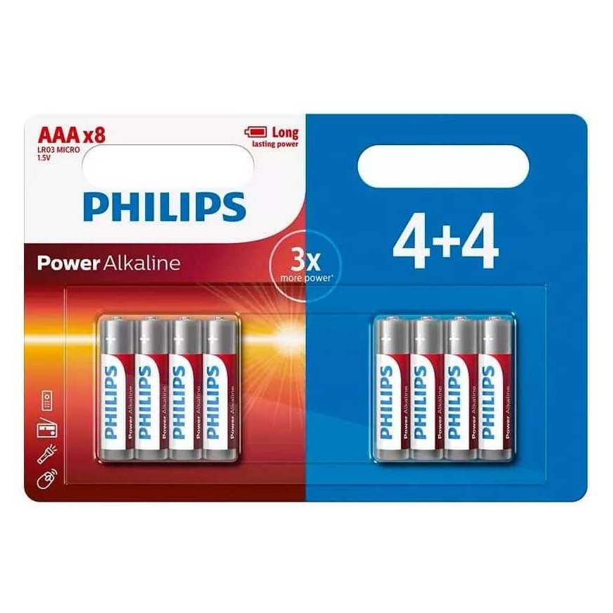 Philips LR03P8BP/10 8 шт.