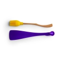 Ototo Kettle - Witch's Brush and Spatula - Purple and Yellow