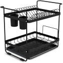 Two-Tier Drying Rack MS-602 Massido Black Two-Tier Drying Rack MS-602 Massido Black