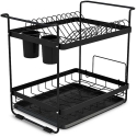 Two-Tier Drying Rack MS-602 Massido Black Two-Tier Drying Rack MS-602 Massido Black
