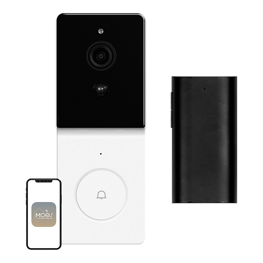 MOES WDB-TY-B20 Wi-Fi RF 433 МГц 1080p видеодомофон