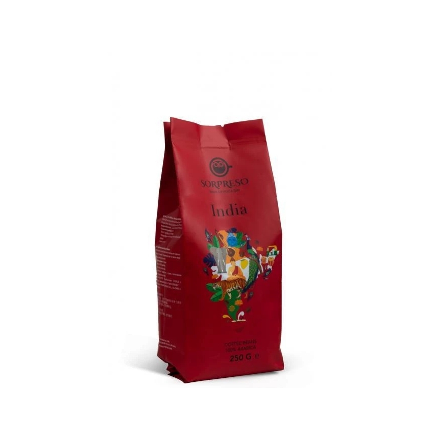 Coffee Beans SORPRESO INDIA PLANTATION AA (250g)