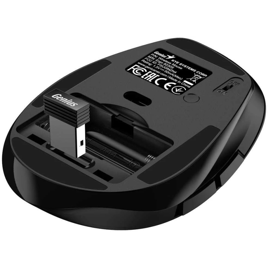 Genius Ergo 8230S Langaton hiiri, musta, 1600DPI – 4