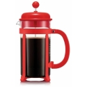 Bodum French Press Coffee Maker Java 1L Red Bodum French Press Coffee Maker Java 1L Red
