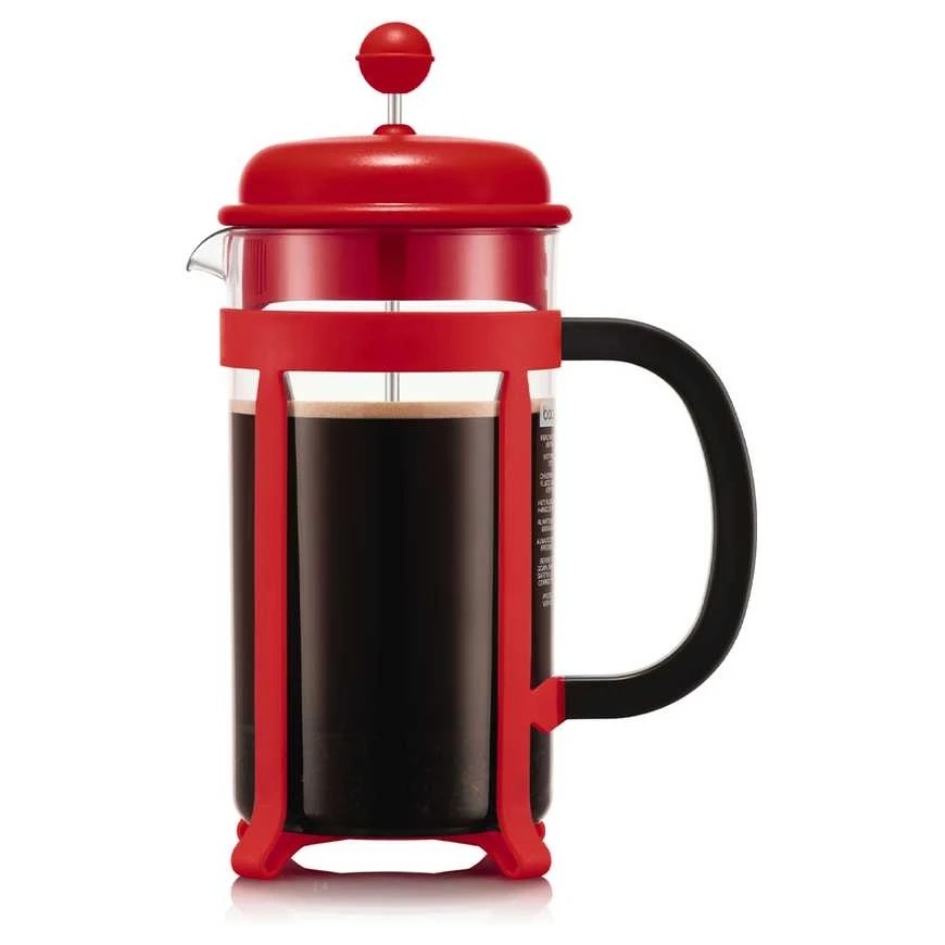 Bodum ranskalainen pressokahvinkeitin Java 1L Punainen – 3