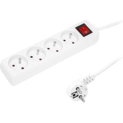 Ergotron Maitinimo juosta Blow PR 4 lizdai 3 m balta (98-035)