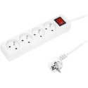 Ergotron Maitinimo juosta Blow PR 4 lizdai 3 m balta (98-035) Ergotron Maitinimo juosta Blow PR 4 lizdai 3 m balta (98-035)