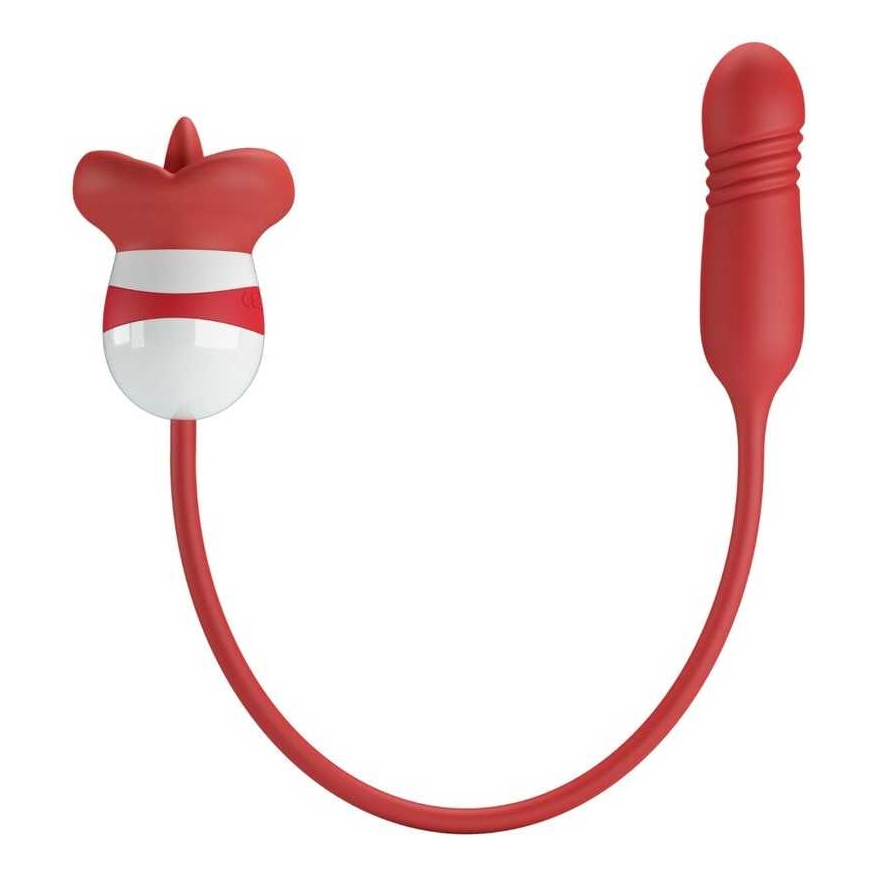 Pretty Love Flirtation PRETTY LOVE - Ashlynn, 5 vibration functions 5 thrust settings 5 licking settings