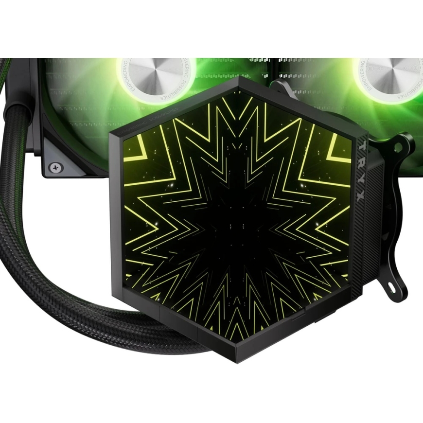 TRYX STAGE ARGB 360 AiO Nestejäähdytys, Kaksois-IPS-näyttö – 360mm, Musta – 4