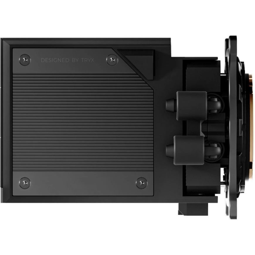 TRYX STAGE ARGB 360 AiO Water Cooling, Dual IPS Screen – 360mm, Black – 5