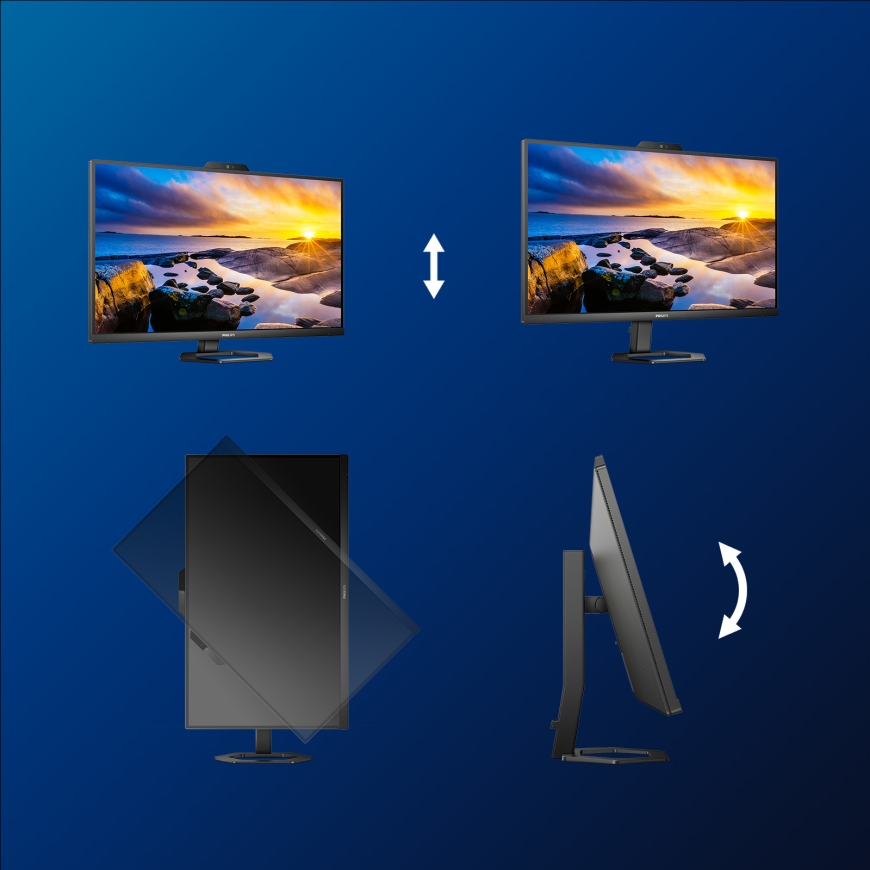 Philips 5000 series 27E1N5600HE/00 PC lamekuvar 68,6 cm (27") 2560 x 1440 pikslit Quad HD LCD Must – 4