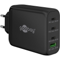 65555 100 W USB-C PD GaN Multiport Fast Charger, Black 65555 100 W USB-C PD GaN Multiport Fast Charger, Black