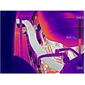 Professional thermal imaging camera, 256x192, -20-550°C, 56°×42.2°, 25Hz, 3.5' IPS display, IP54, Wi-Fi, UNI-T Professional thermal imaging camera, 256x192, -20-550°C, 56°×42.2°, 25Hz, 3.5' IPS display, IP54, Wi-Fi, UNI-T