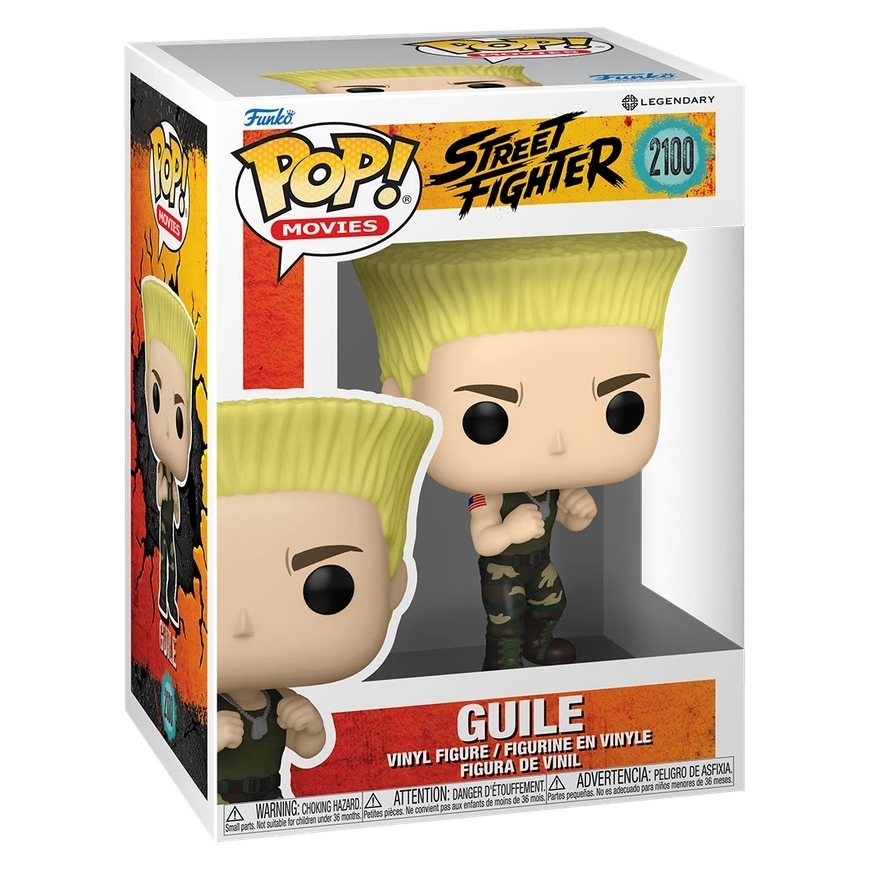 FUNKO POP! Vinila figūra: Street Fighter - Guile, ~10.9 cm