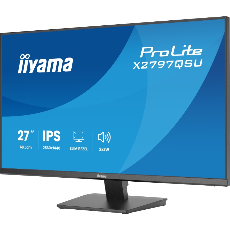 iiyama ProLite X2797QSU-B1 kompiuterio monitorius 68,6 cm (27") 2560 x 1440 pikseliai Quad HD LED Ju – 5