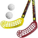 Azetx Cobra Junior Floorball Set 2 sticks + 2 balls without grip 87cm Azetx Cobra Junior Floorball Set 2 sticks + 2 balls without grip 87cm