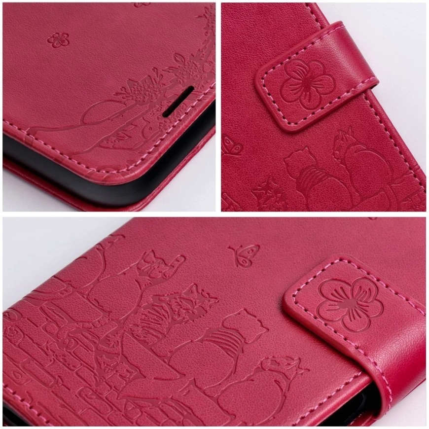 OEM Kate klapiga Samsung S26 ULTRA Mezzo Book Punane – 5