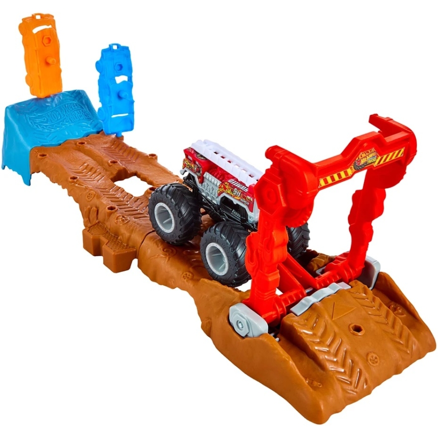 Mattel HOT WHEELS MONSTER TRUCKS Value track set (JML04) – 3