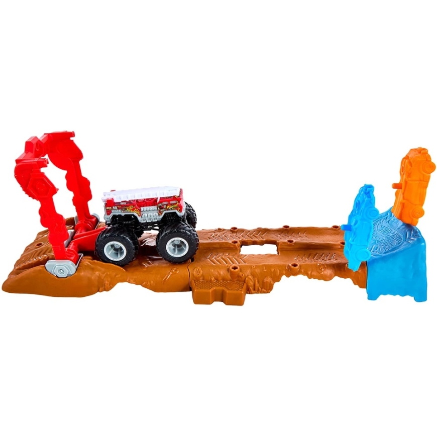 Mattel HOT WHEELS MONSTER TRUCKS Arvotie-setti (JML04) – 4