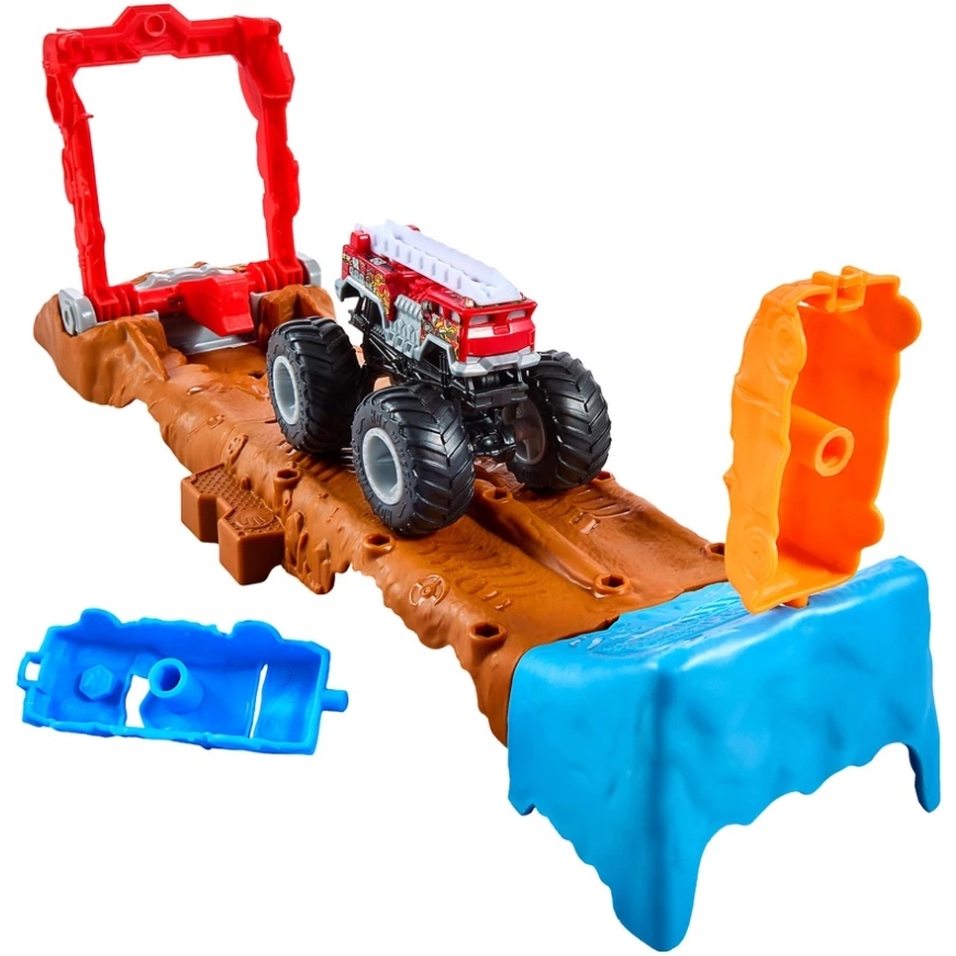 Mattel HOT WHEELS MONSTER TRUCKS Набор трасс Value (JML04) – 5