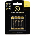 Powerton Al kaline AAA (LR03) 1.5V 4tk Powerton Al kaline AAA (LR03) 1.5V 4tk