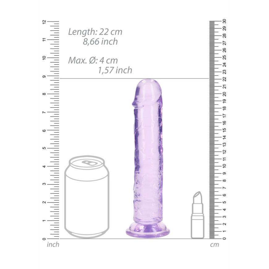 Realrock By Shots Tiesus tikroviškas dildo su siurbimo taurele – 8'' / 20 – 5