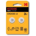Kodak Max ličio CR2430 2vnt
