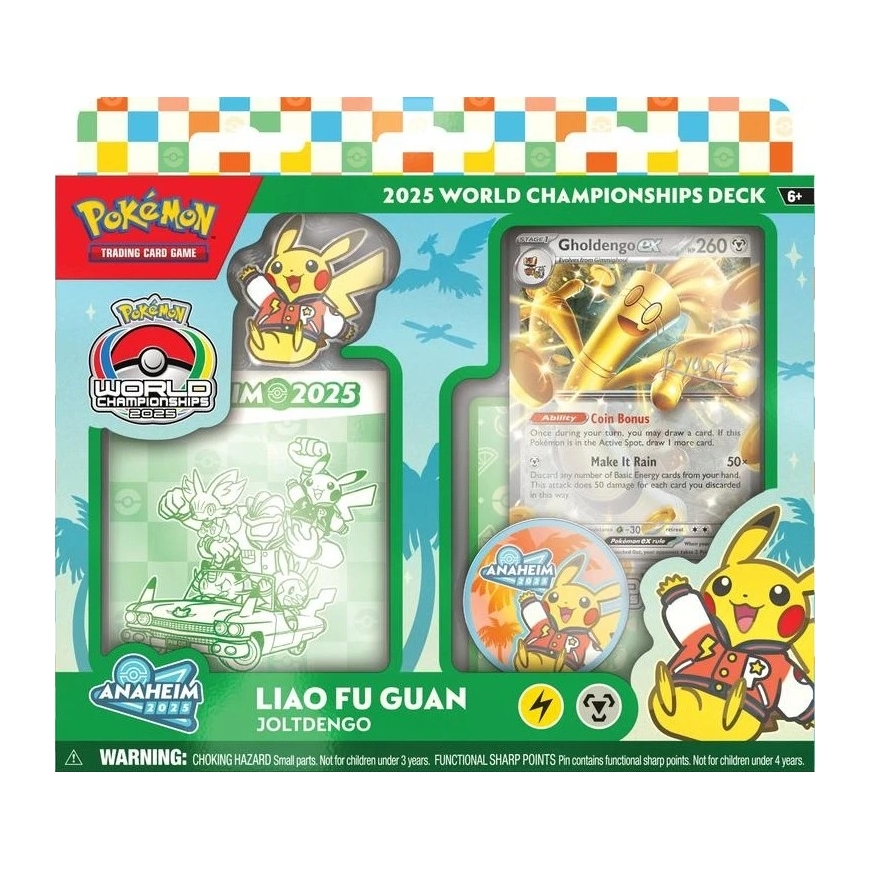 The Pokemon Pokemon TCG - Pasaules Čempionu Karti - Fuguan Liao - "Joltdengo"